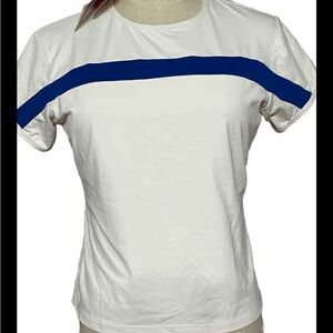 In-Between Court & Sportswear Ladies Medium White Stripe Royal Stripe